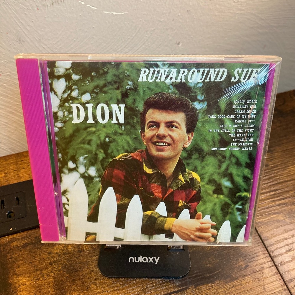 Dion Runaround Sue CD 1993 The Right Stuff Original Pink Tray The Wanderer